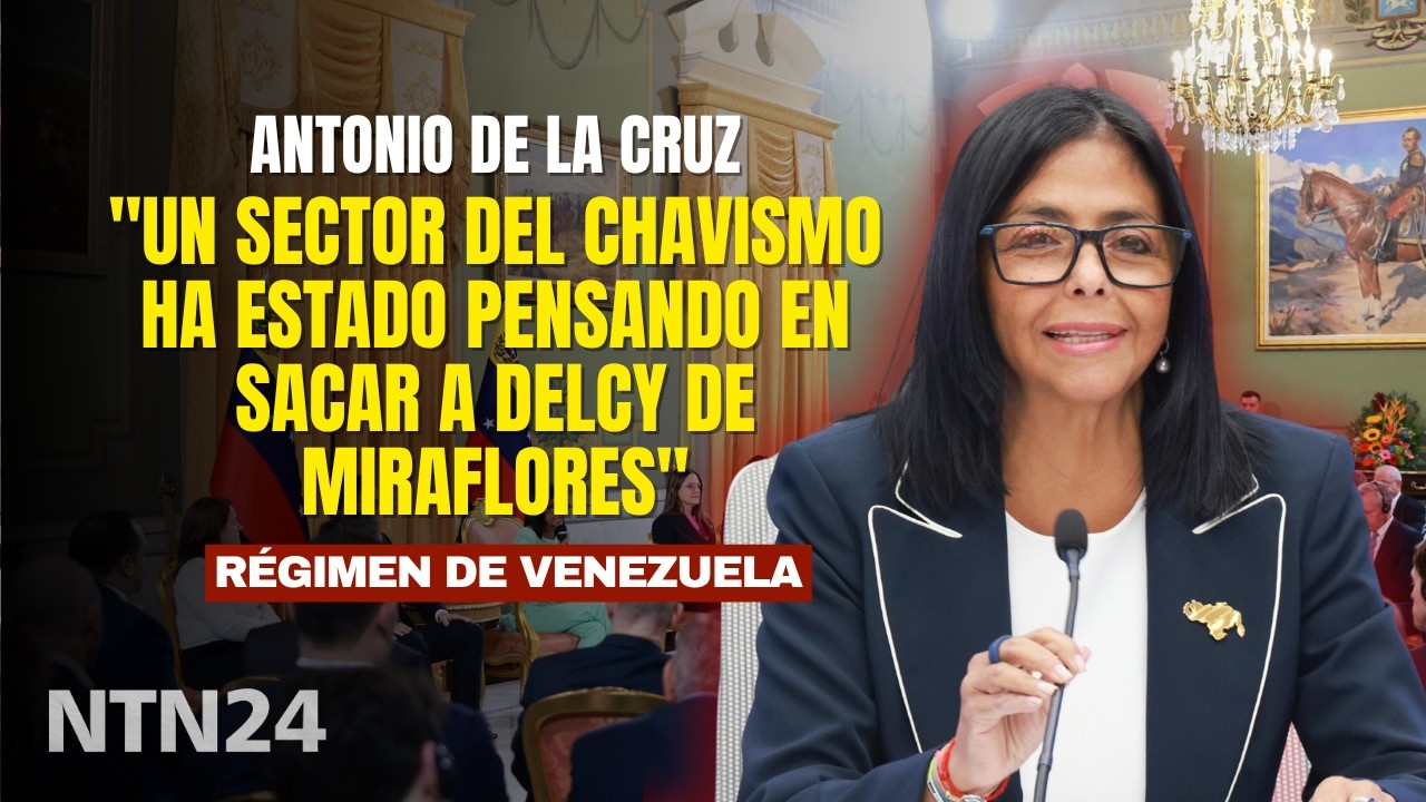 Analista afirma que sector chavista evalúa remover a Delcy Rodríguez