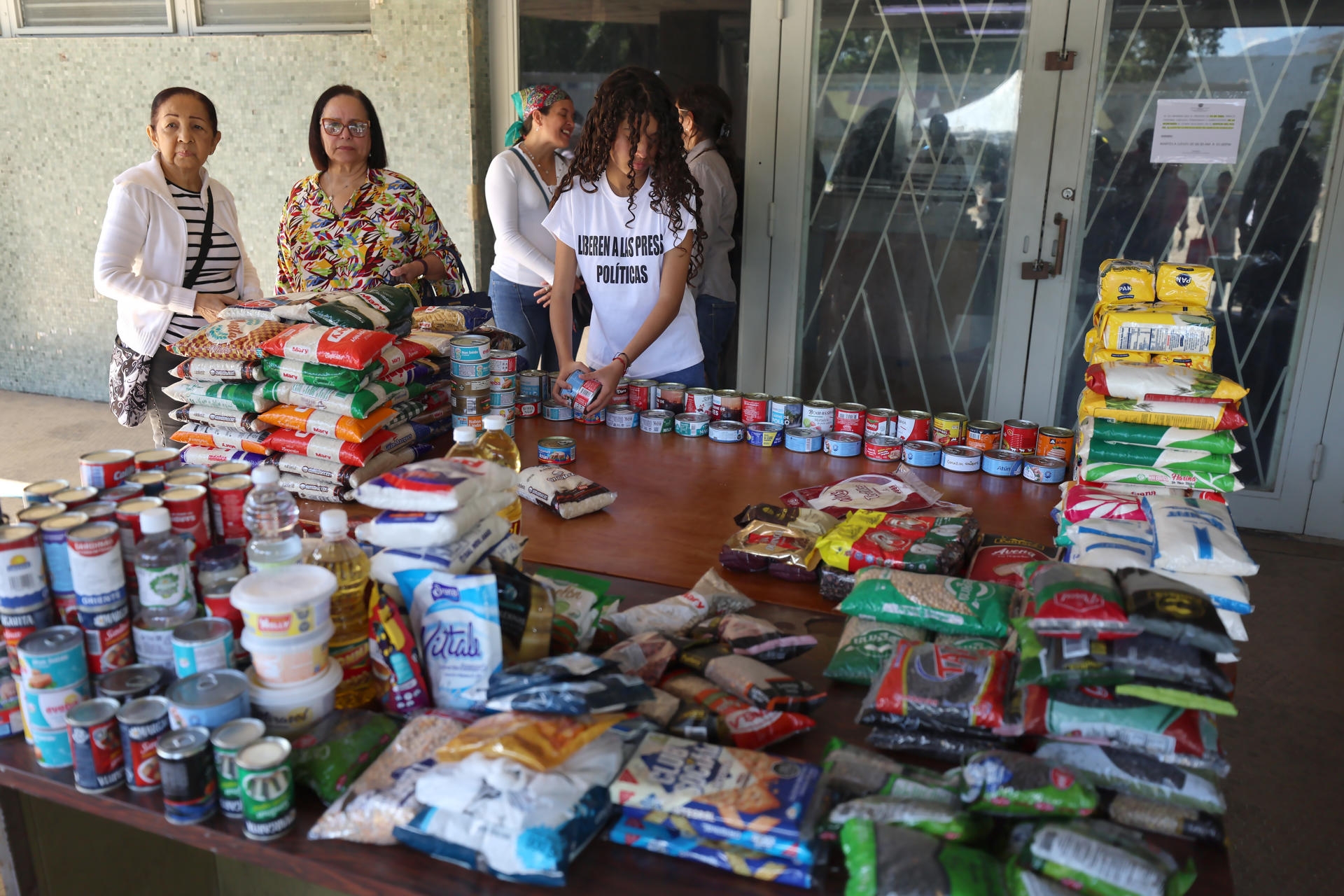 Jóvenes venezolanos
